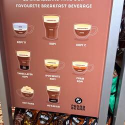 Examples of the extensive coffee on choice