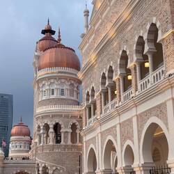 A stunning building
