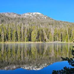 Reflections in Sylvan Lake