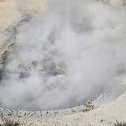 Mud volcano doing its thing