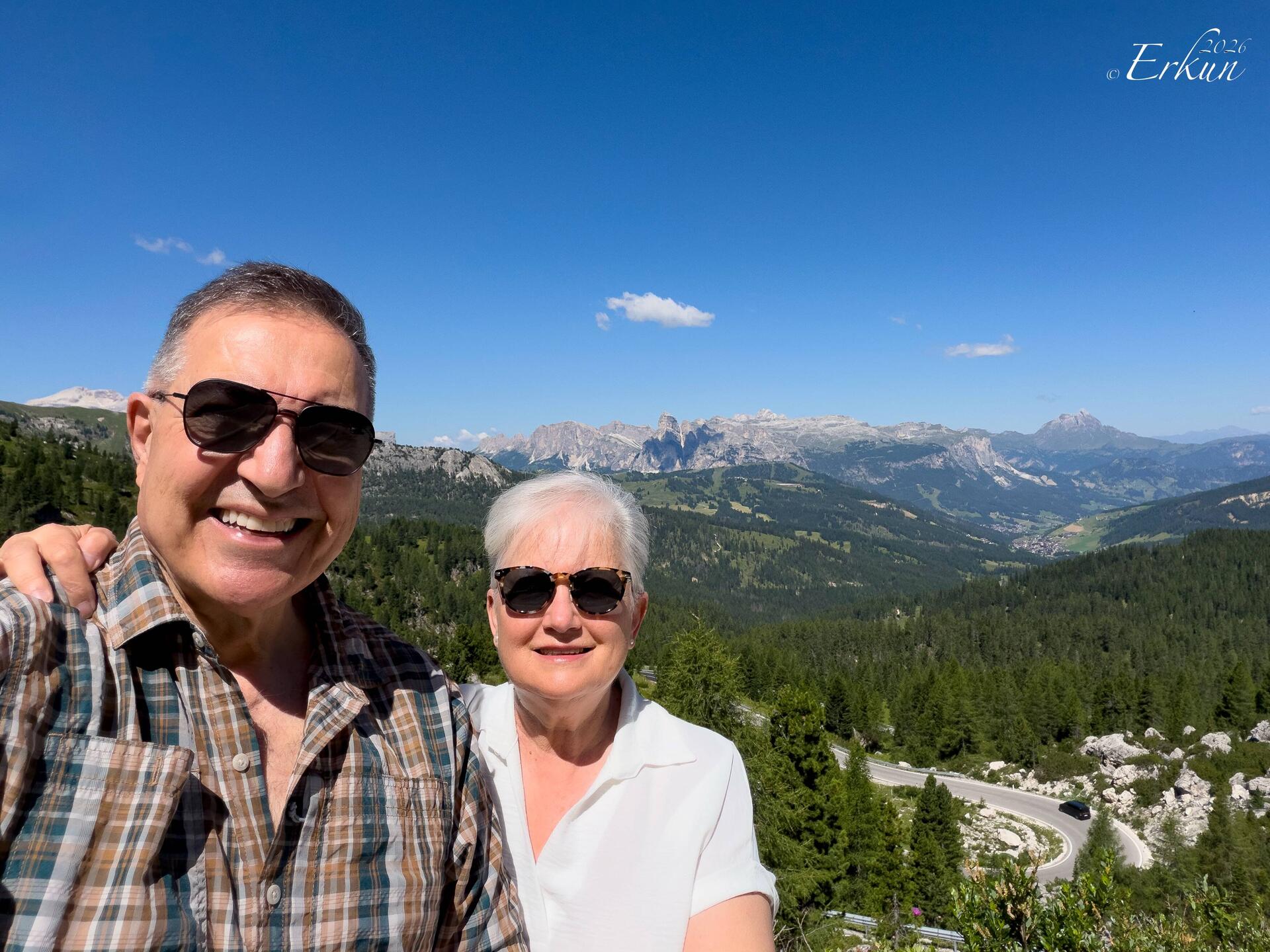 On our way to Castello di Andraz — Dolomiti, Italy.