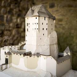 Model of Castello di Andraz — Livinallongo del Col di Lana, Italy