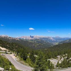 On our way to Castello di Andraz — Dolomiti, Italy.