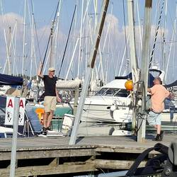 Gewitter vorbei + Smalltalk Skipper und Landratte