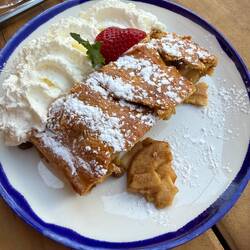 Apple strudel. Yum.