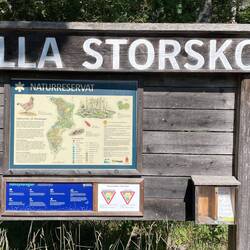 und das ist das Ende des Linnéstig Gamla Uppsala