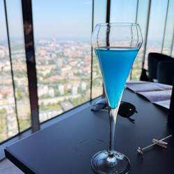 Ein Sky Coctail musste sein
