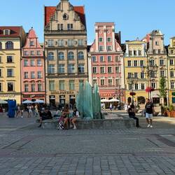 Auf dem Marktplatz ist immer was los