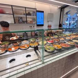 Buffet style dinner