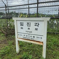 22km bis zur ersten Stadt Nordkoreas