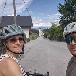 Fahrradtour ohne die Kinder