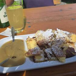 Erstmal Kaiserschmarrn - etwas besser als gestern