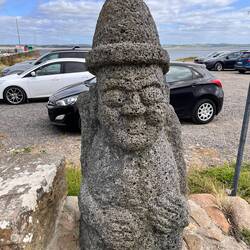 Koreanische Statue