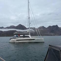 Sailing up the fjord jointly.