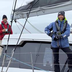 With little wind in the fjords life is relaxed.