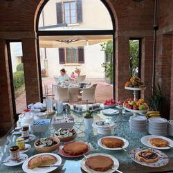 Frühstück Villa San Lucchese