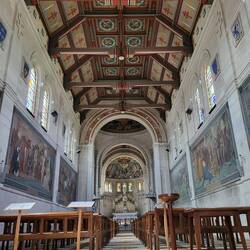 In der Basilika.