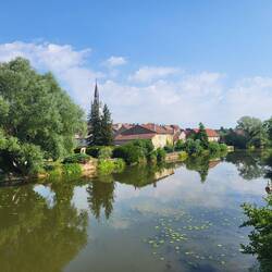 Blick auf den Ort.