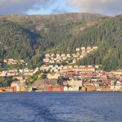 Ein letzter Blick auf Bergen