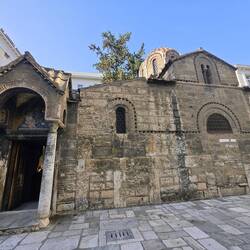 Located directly in the middle of bustling Ermou Street, it is an iconic historical landmark