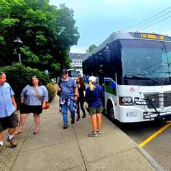 Mit dem Bus nach Bar Harbor