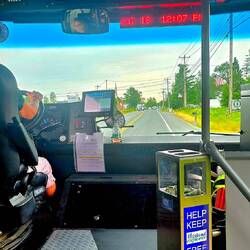Busfahrt nach Bar Harbor