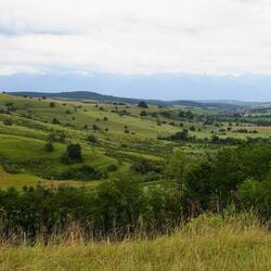 Făgăraș-Gebirge am Horizont