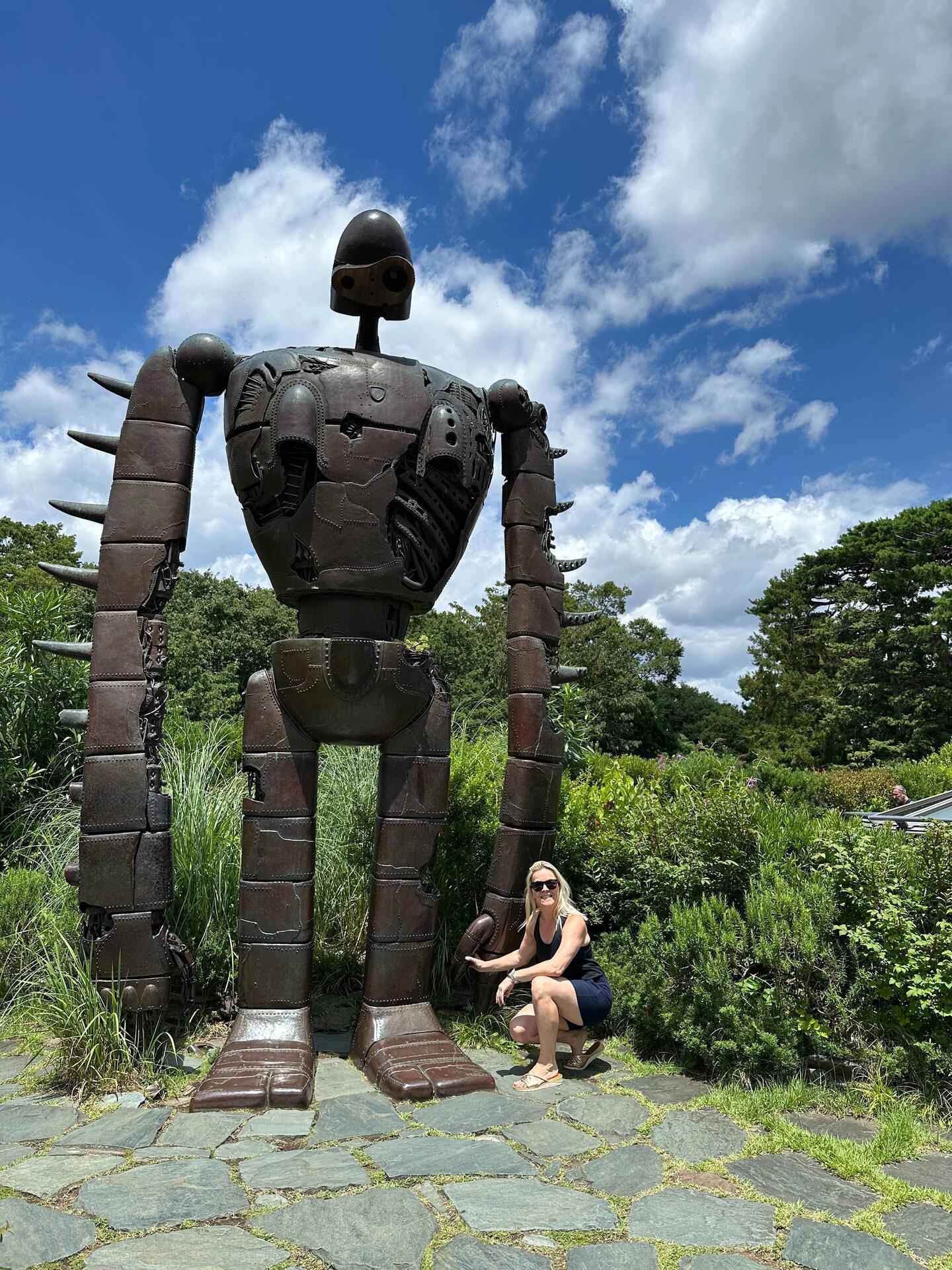 Der Wächter-Roboter aus "Das Schloss im Himmel" ist 5m hoch.