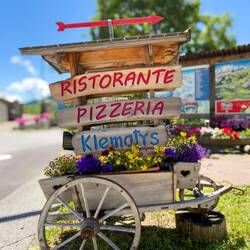 Our lunch spot ... Klematys in Pieve — Livinallongo del Col di Lana, Italy.