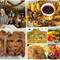 Delicious food ... and an interesting mask associated with a Ladin legend ... Klematys — Pieve
