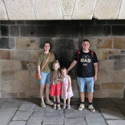 Mødte en dansk familie