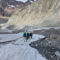 Über Schnee und Gletschereis