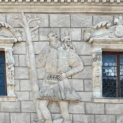 Der heilige Christopherus mit dem Jesuskind
