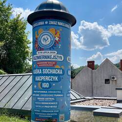 Das Festival wird überall promotet