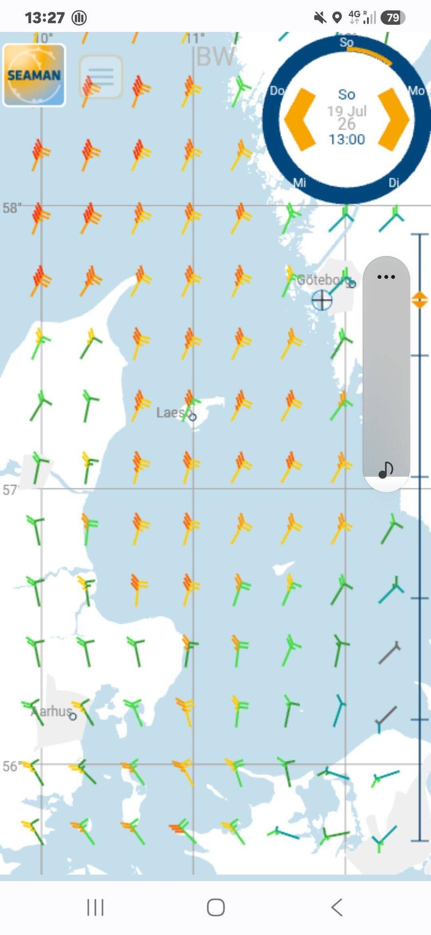 Aktueller Wind
