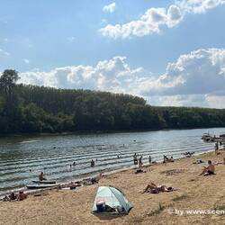 Strand an der Theiss