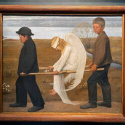 Hugo Simberg: Der verwundete Engel (1903), das finnische Nationalgemälde