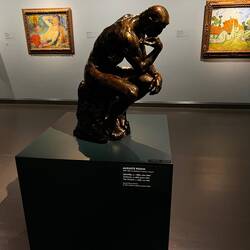 Auguste Rodin - oft in Kunst- Schulbüchern zu finden