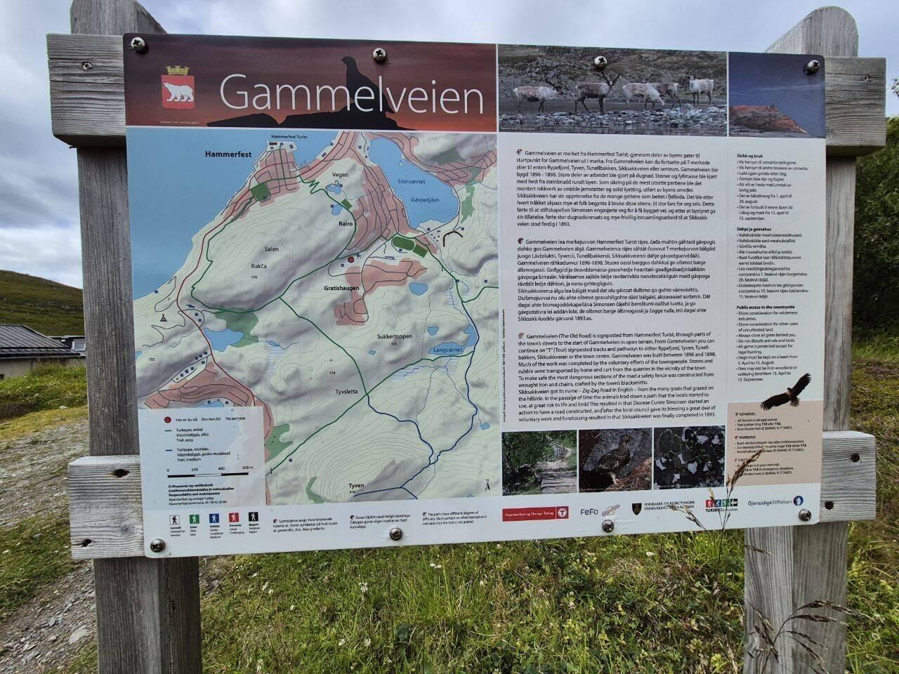 Ein Teil der Strecke laufen wir.
