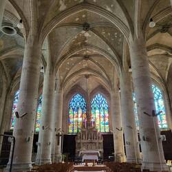 In der Kirche Saint Etienne in Saint-Mihiel.