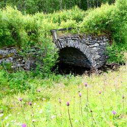 One of many stone bridges along this road