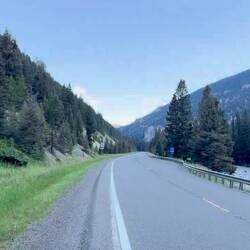 auf dem Weg nach Big Sky