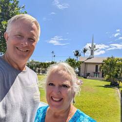 We were a part of a touching Aloha for a sister missionary who was leaving.