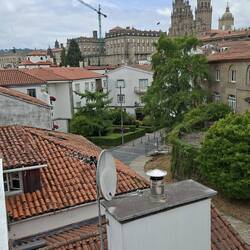 View from my albergue