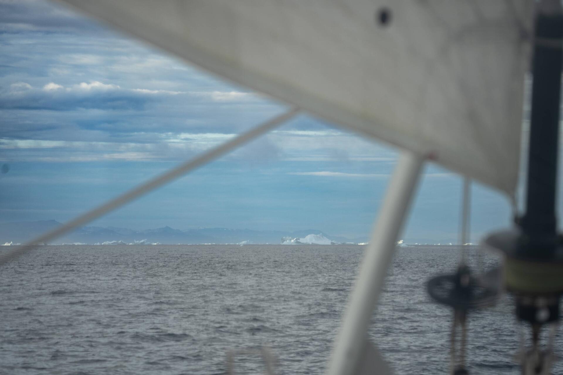 Icebergs ahead in the Disco Bay.