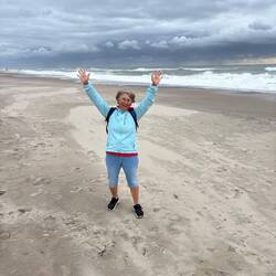 Angekommen am Nordseestrand