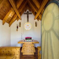 The Alpine Chapel of St Anthony — Pralongià Plateau, Dolomiti.