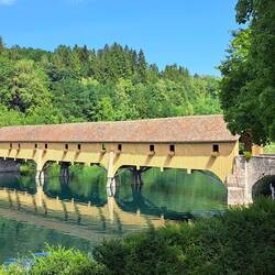 Brücke nach Rheinau
