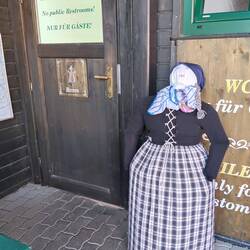Guarding the loos