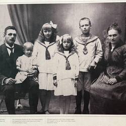 Familienbild (3. von links ist Astrid)